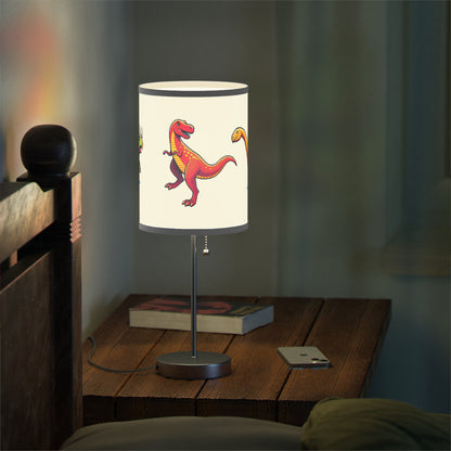 Boys Dinosaur Lamp on a Stand