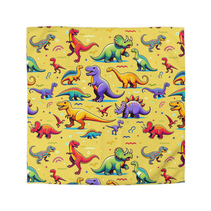 Boys Dinosaur Microfiber Duvet Cover Yellow ***