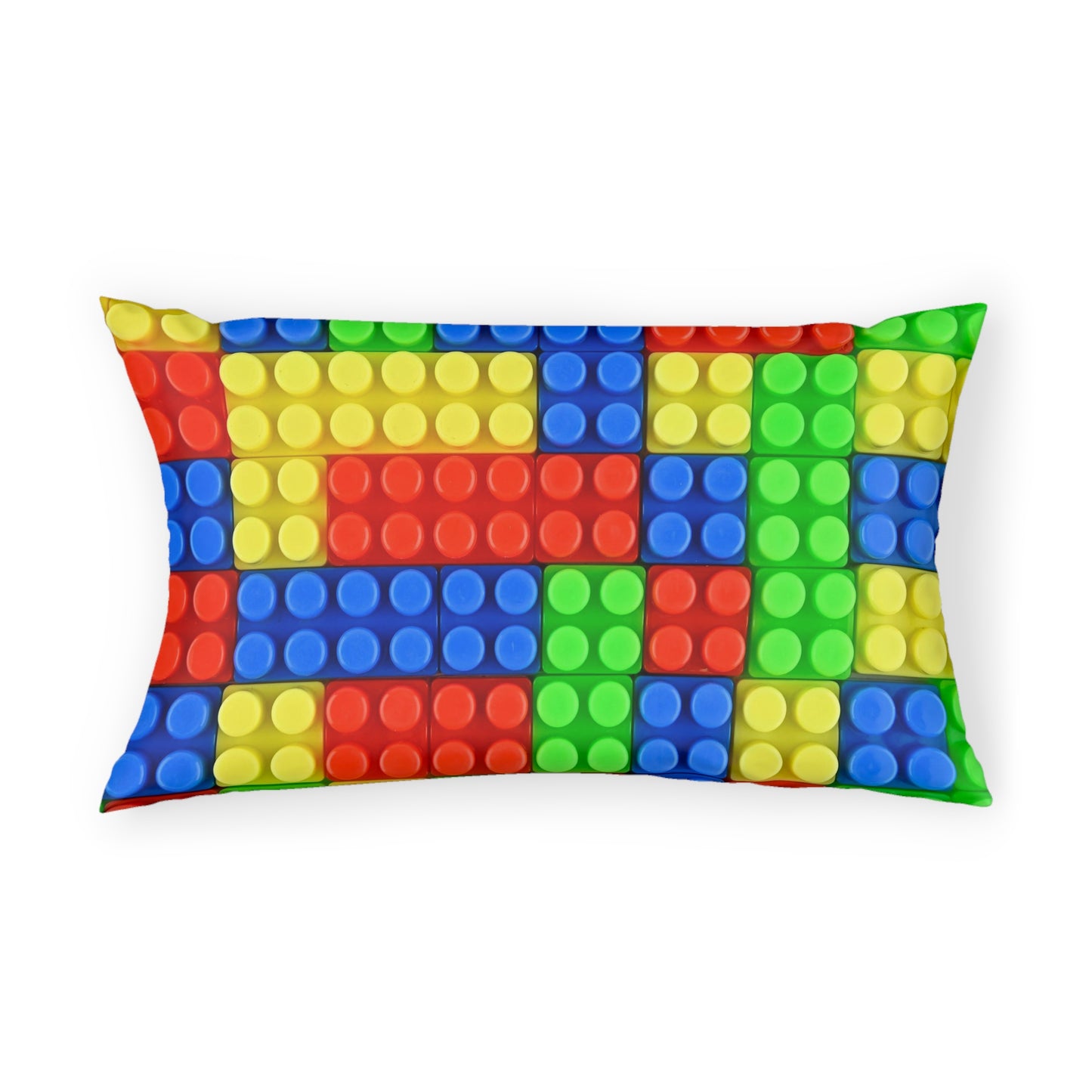 Boys Building Blocks Microfiber Pillow Sham ***