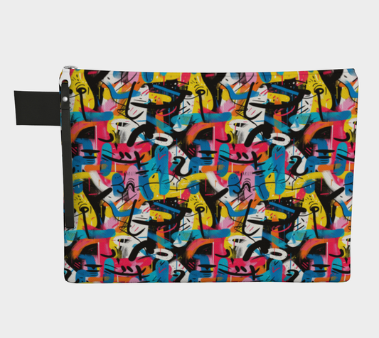 Zipper Carry-all Bag Graffiti G004