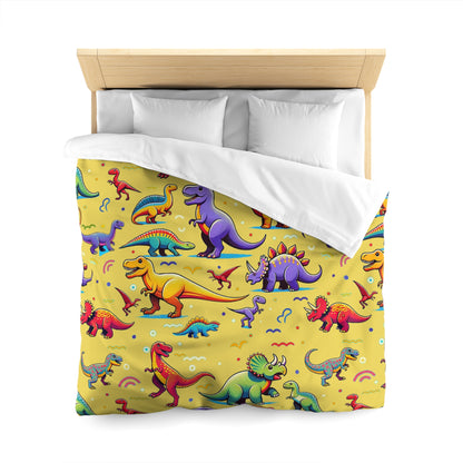 Boys Dinosaur Microfiber Duvet Cover Yellow ***