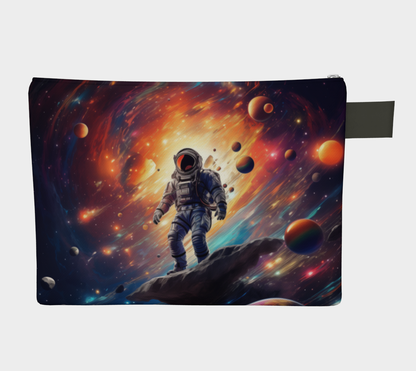 Boys Universe Space Zipper Carry-all bag