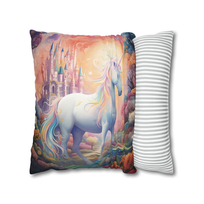 Girls Enchanted Land Unicorn Pillowcase