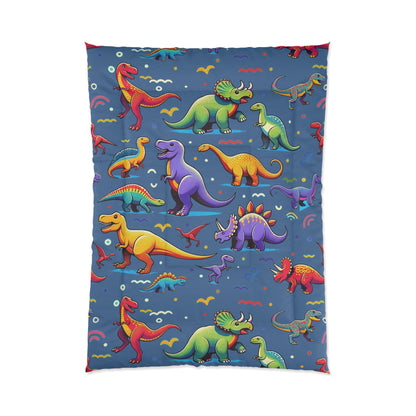 Boys Dinosaur Comforter Dark Blue ***