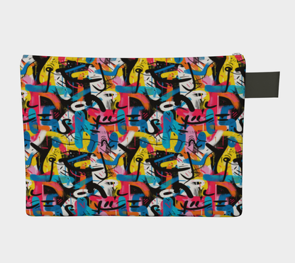 Zipper Carry-all Bag Graffiti G004