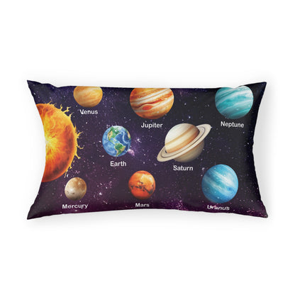 Boys Solar System Space Microfibre Pillow Sham ***