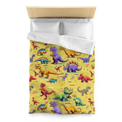 Boys Dinosaur Microfiber Duvet Cover Yellow ***